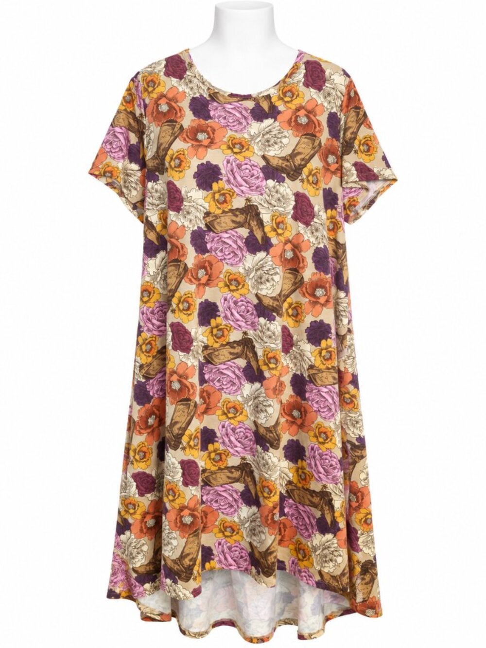 LuLaRoe Carly Dress 3XL